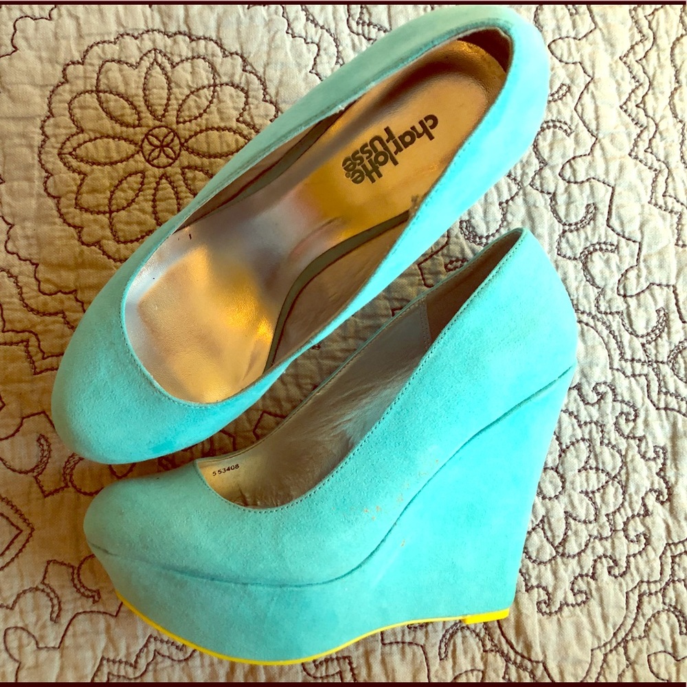 Charlotte Russe wedge pumps